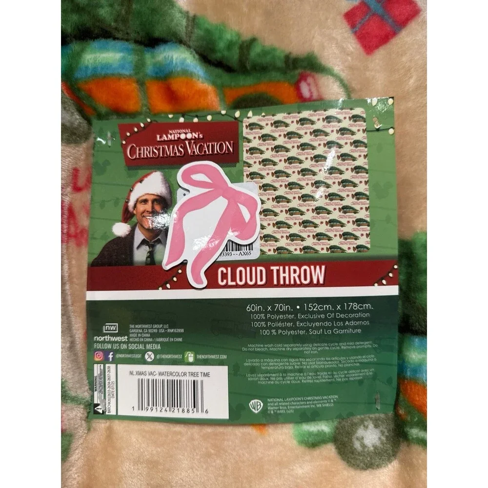 National Lampoon’s Christmas Vacation throw blanket